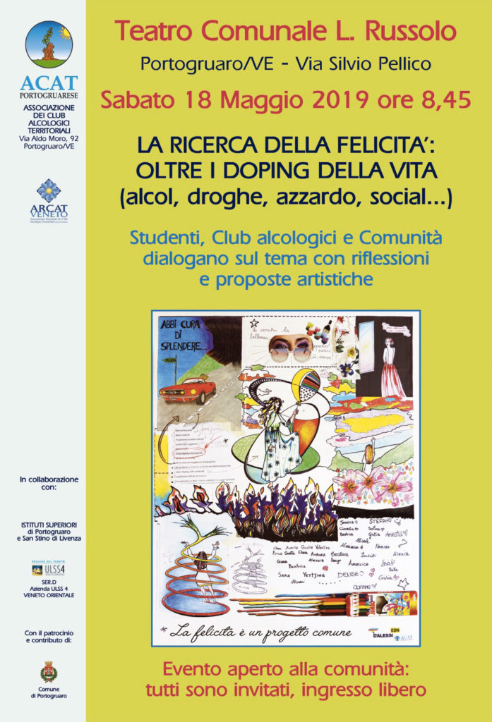 Evento Acat la ricerca della felicità 2019